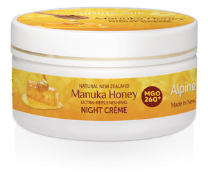 Alpine Silk Manuka Honey Night Cream 100g