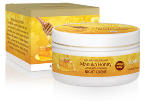 Alpine Silk Manuka Honey Night Cream 100g