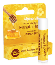 将图片加载到图库查看器，Alpine Silk Manuka Honey SPF15 Lip Balm 4.5g
