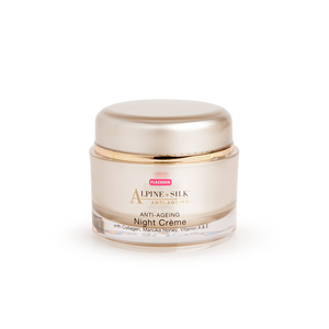 Alpine Silk Anti-Aging Night Cream Pot